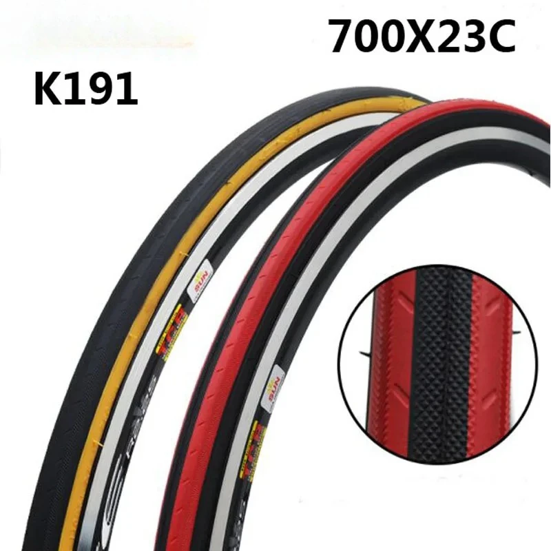 K191/K193 Bicycle Tire 700*23C/25C Road Bike tyre 700C cycling tyres pneu bicicleta maxxi parts 3 colors