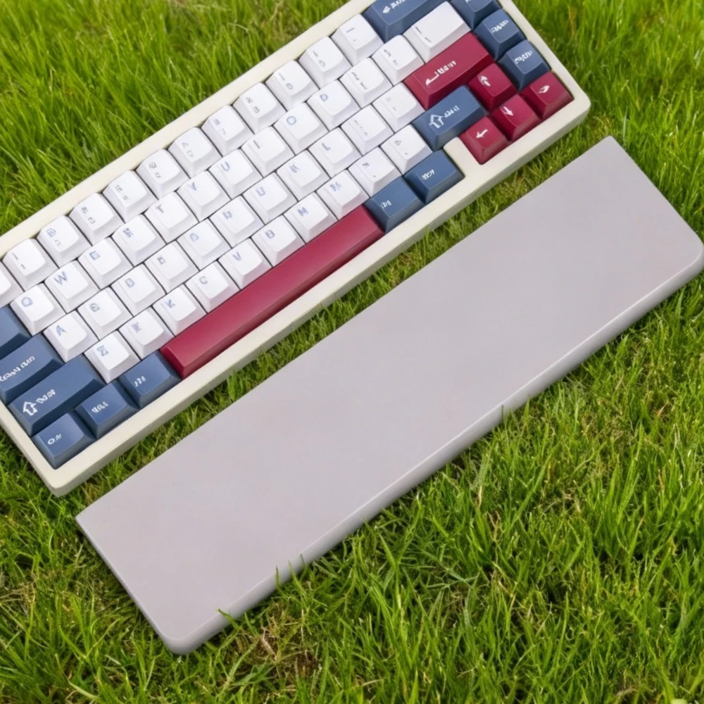 

Quartz Plam Rest Custom Solid Color Marble Hand Support for Mechanical Keyboard 68/75/87/104% Accessories Keyboard Wrist Rest