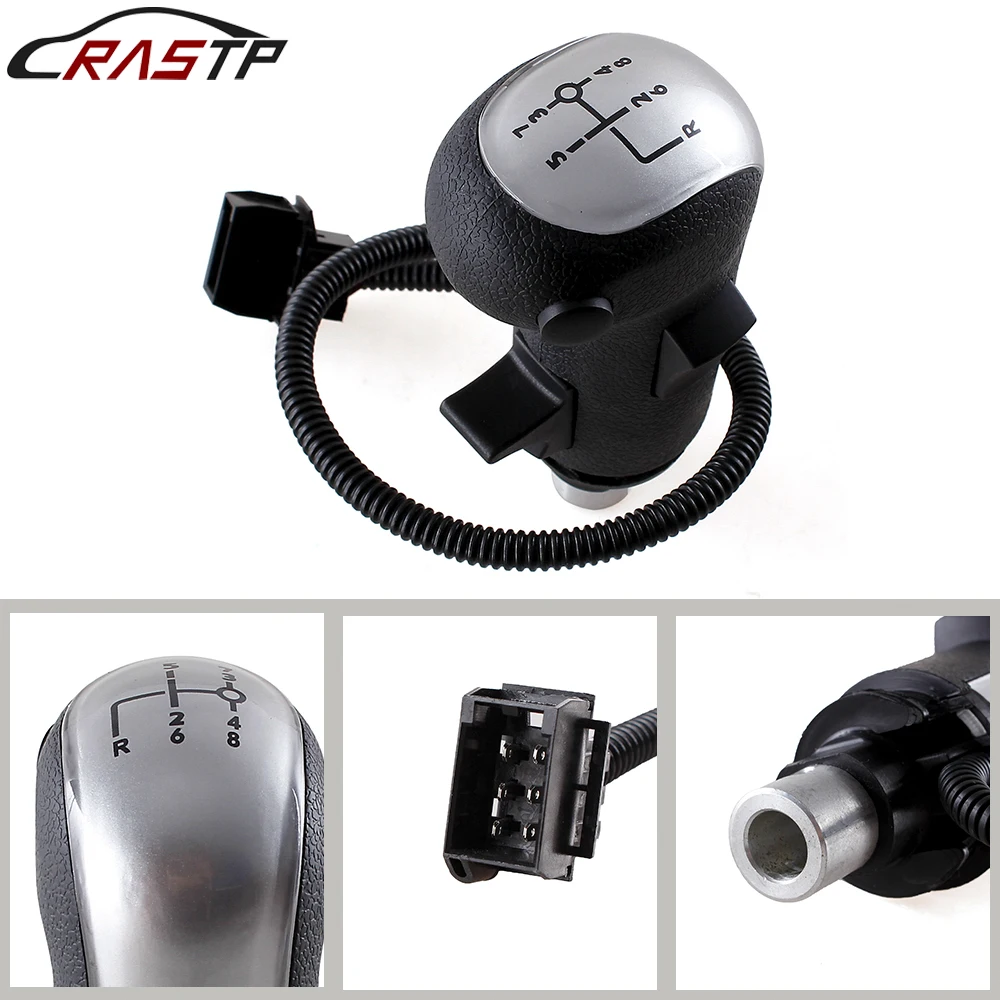 

RASTP-6Pin Truck Electric Shift Knob Gear Knob For MAN TGA 8 Speed Manual Gear Shift Lever Knob 81326200106 RS-TS043