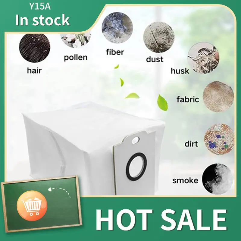 

Фильтры мешка для пыли с боковой щеткой Y15A для Cecotec Conga 9990 AI/9590/Conga 10090 AI Spin Revolution Ultra Power, детали для домашнего пылесоса