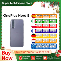 Oneplus Nord 5 Smartphone 5g Snapdragon 8S Gen 3 6.83”Amoled Display 144 Hz 5200Mah 80W Supervooc Charging 50Mp Dual Cameras