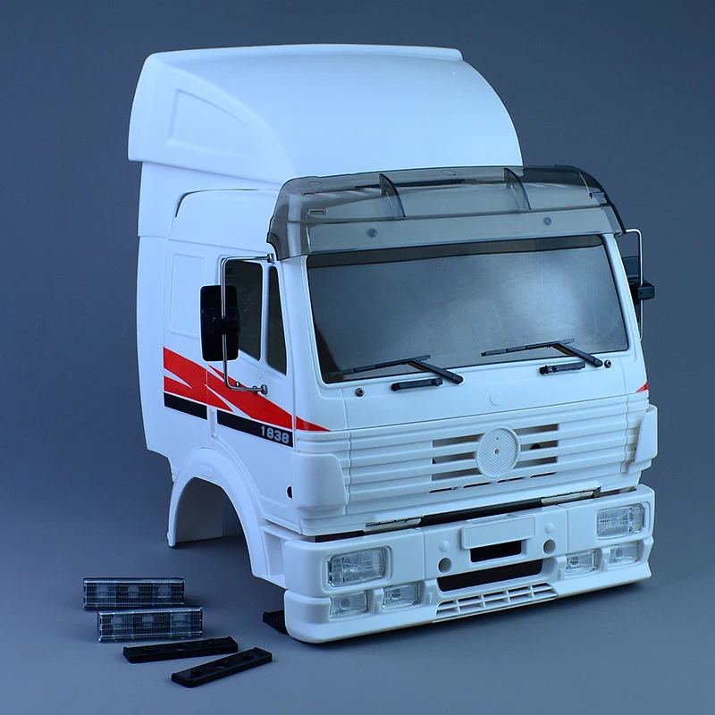R/C トラクター トラック プラスチック製コックピットボディ 1/14 タミヤ RC ベンツ 1838 アクトロス アロクス 散在部品セット DIY用