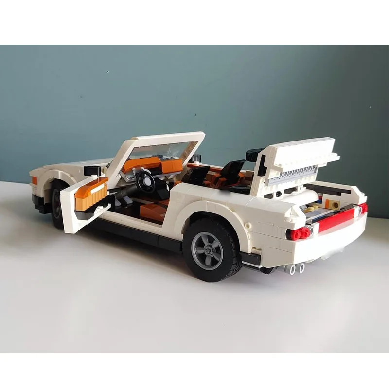New MOC-149121 Popular Limited Edition White Sports Iconic Supercar Model 1152 Pieces Christmas Creative Building Block Toy Gift