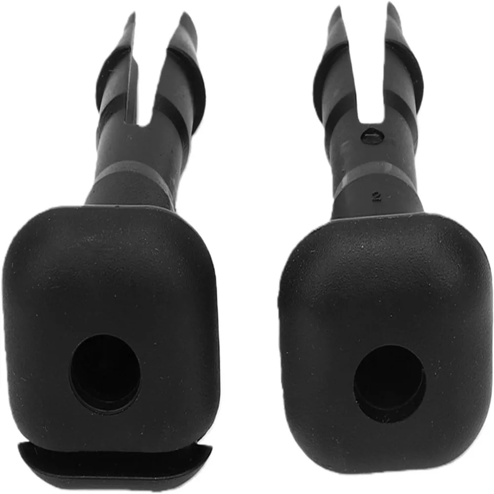 Plastic Headrest Guide Sleeve Lightweight 10mm Inner Diameter Headrest Lock Insert Black Headrest Post Guide Collar for Van
