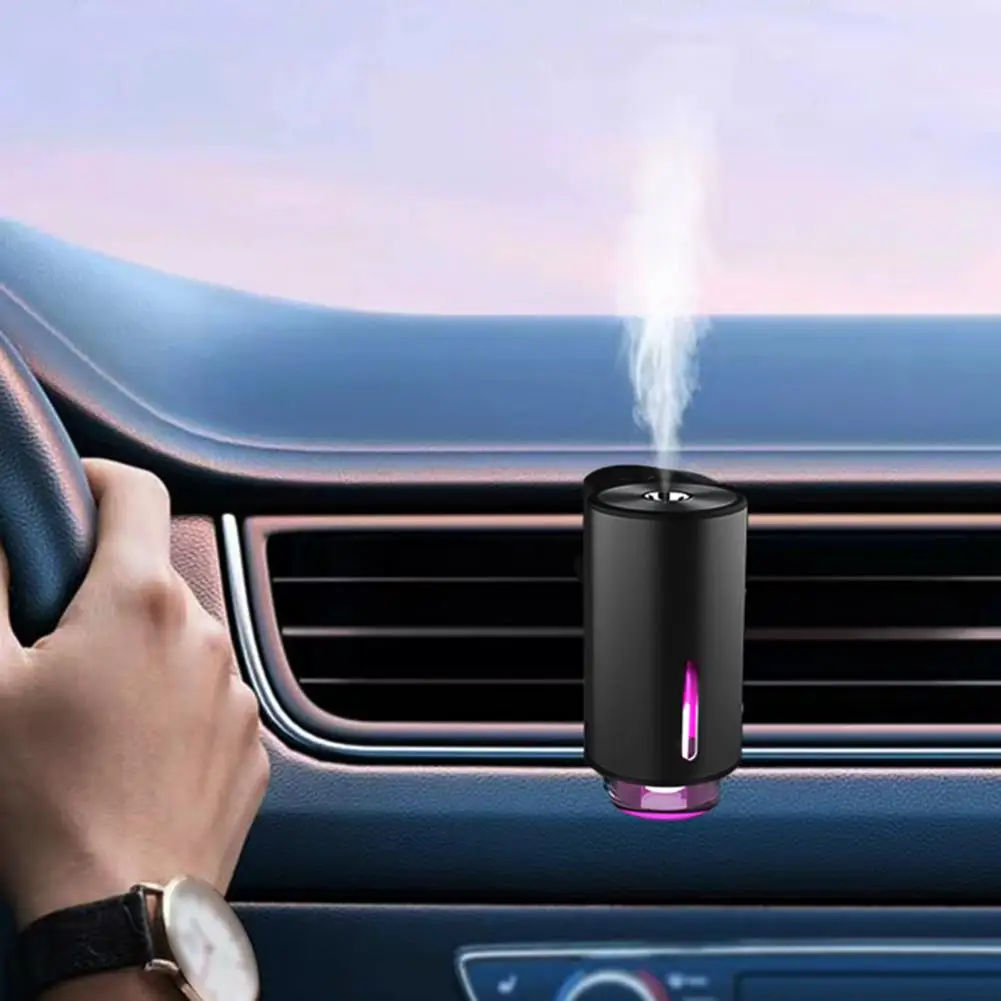 Office Car Diffuser Ultrasonic Car Diffuser Rechargeable Car Air Freshener Aromatherapy Machine with 3 Modes Low for Simple