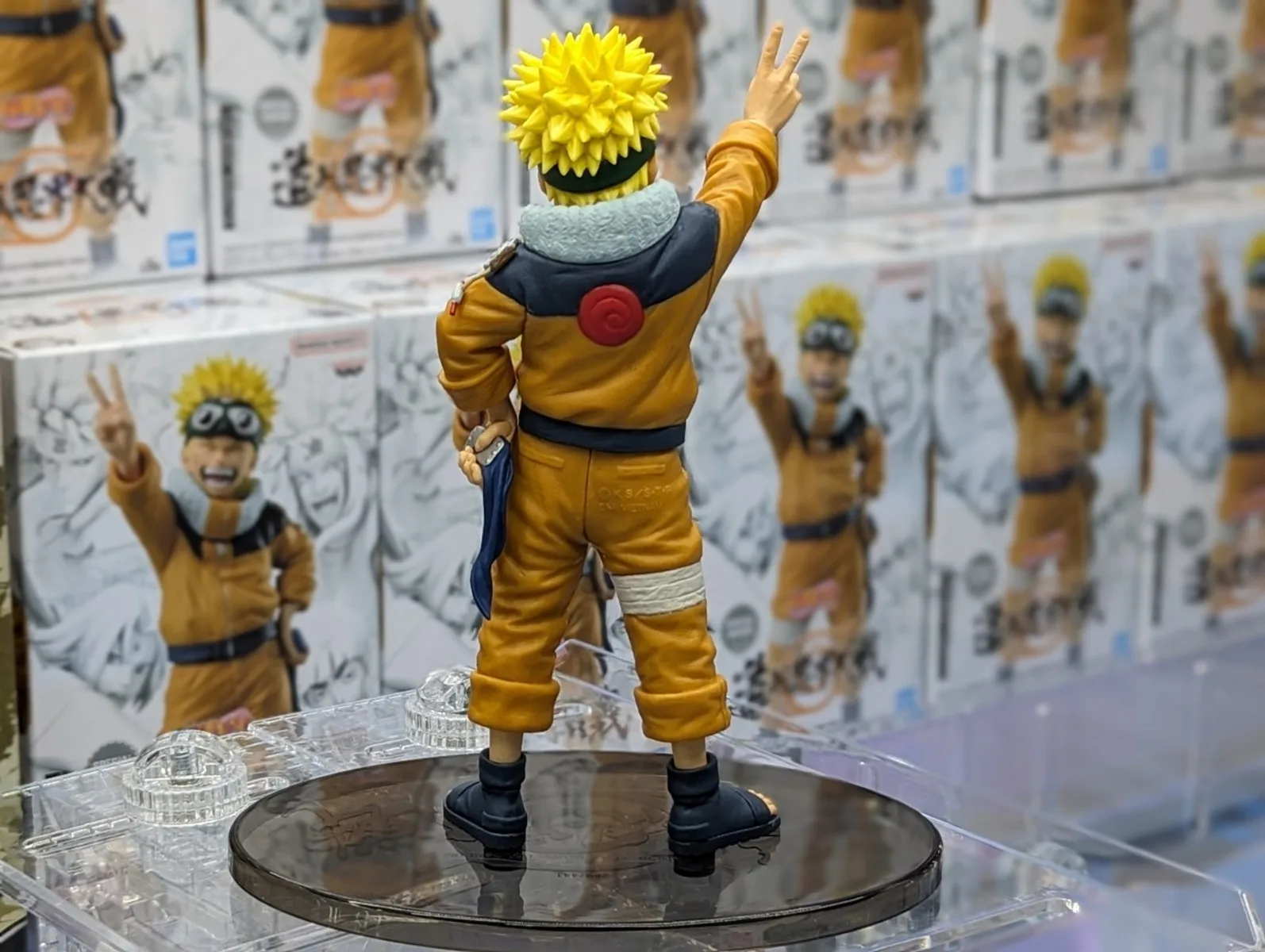 Original BANPRESTO FIGURE COLOSSEUM Naruto Uzumaki Anime Figure Toys PVC Model Collector Birthday Naruto Shippuden Doll