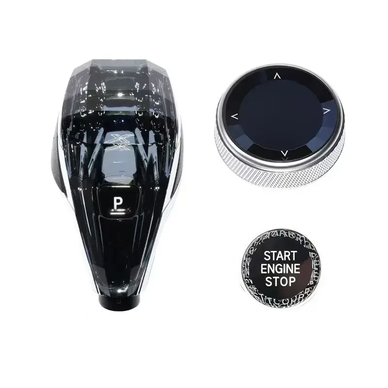 

Crystal Gear Shift Knob Button Handle Fit for 1 2 3 4 5 6 7 Series X1 X2 X3 X4 X5 X6 X7 I8 Z4 Shift Knob Car Interior Parts
