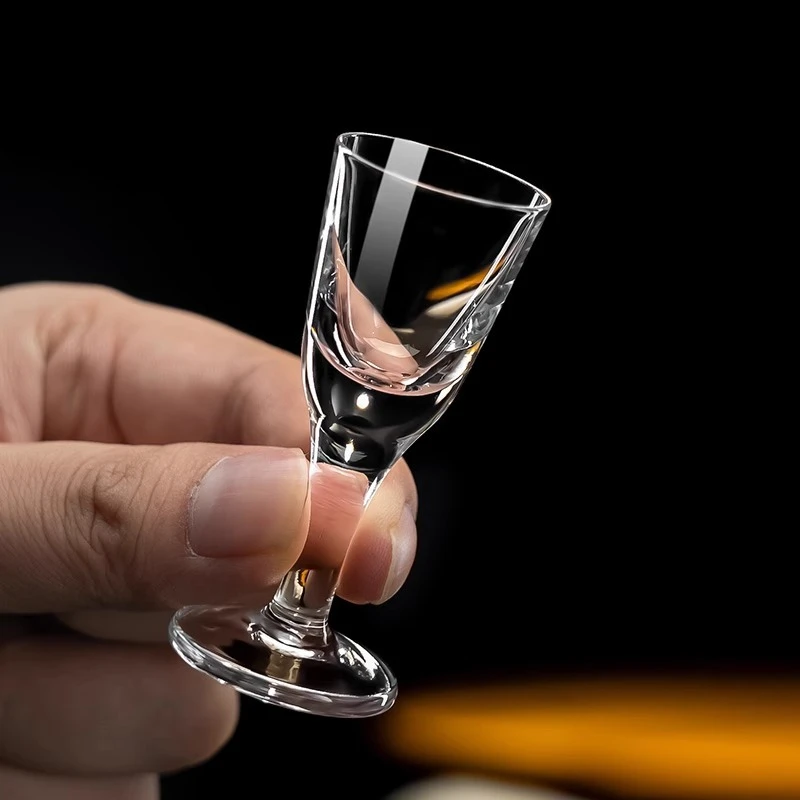 Pure crystal Baijiu cup set, Moutai cup, small wine glass, wine dispenser, hotel home - Image 3