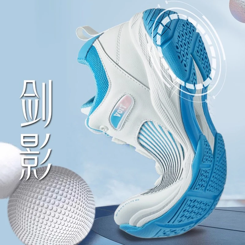 Professional Fencing Shoes Comfortable Sneakers Boys Girls Plus Size Training Shoes Shock Absorbing Table Tennis Shoes