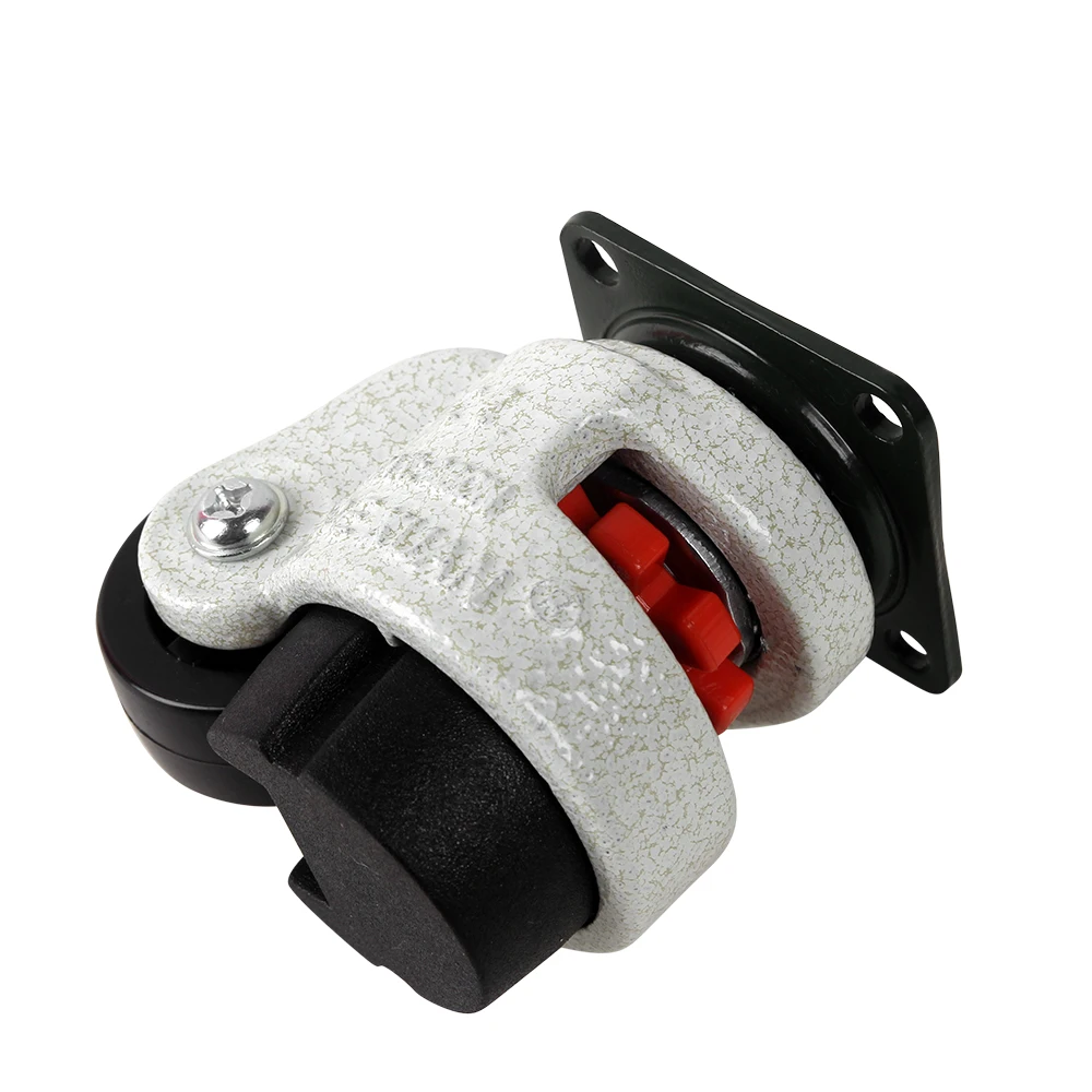 GD-40F/GD60F/GD80F/GD100, Leveling Caster  lever workbench bracket caster wheel  Locking swivel Machine Castor inch