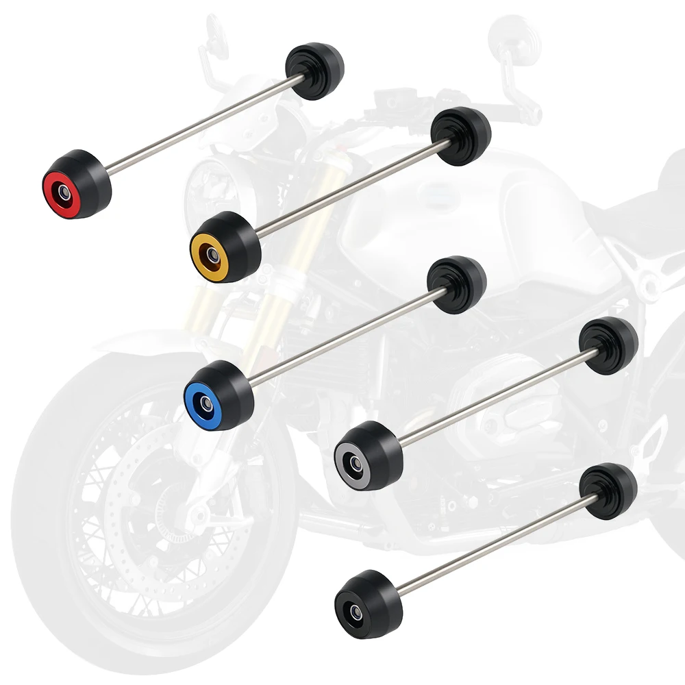 

For BMW R NineT Motorcycle Front Wheel Axle Sliders for BMW R NineT R Nine T R9T 2017 2018 2019 2020