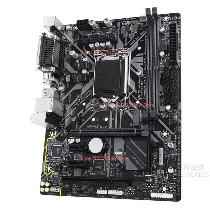 

Для Gigabyte B360M-D3V B360M GAMING HD с интерфейсом M.2 HDMI VGA 1151, 89G