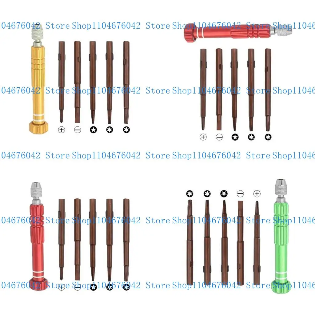 5ASD Portable 5 na 1 Zestaw śrubokręta