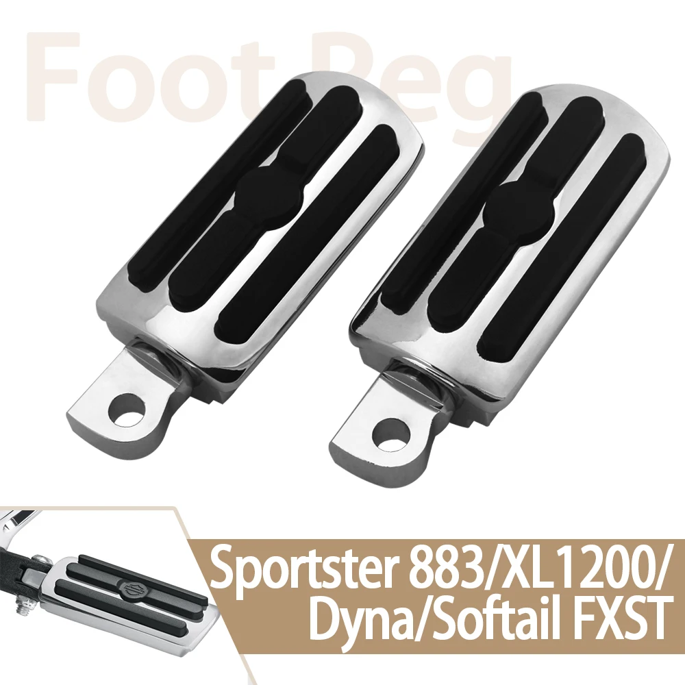 

1 пара подножек для водителя мотоцикла, мужской стиль, крепление, задние подножки, подножки для Harley Softail Electra Glide Touring Dyna Fatboy