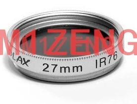 25 27 28 30 30.5 34 37 39 40 48 60 mm 550 590 630 650 680 720 760 850 950 1000nm IR Infrared Infra-Red lens Filter for dv Camera
