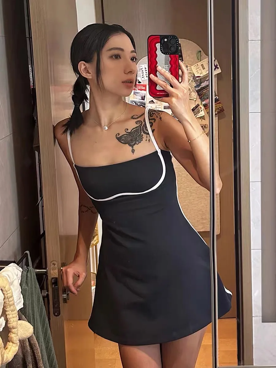 

Женский цельный купальник Chuxi Zhong: красивый, стройнящий, винтажный, без рукавов, с фиксированным бюстом, для термальных курортов и пляжного отдыха