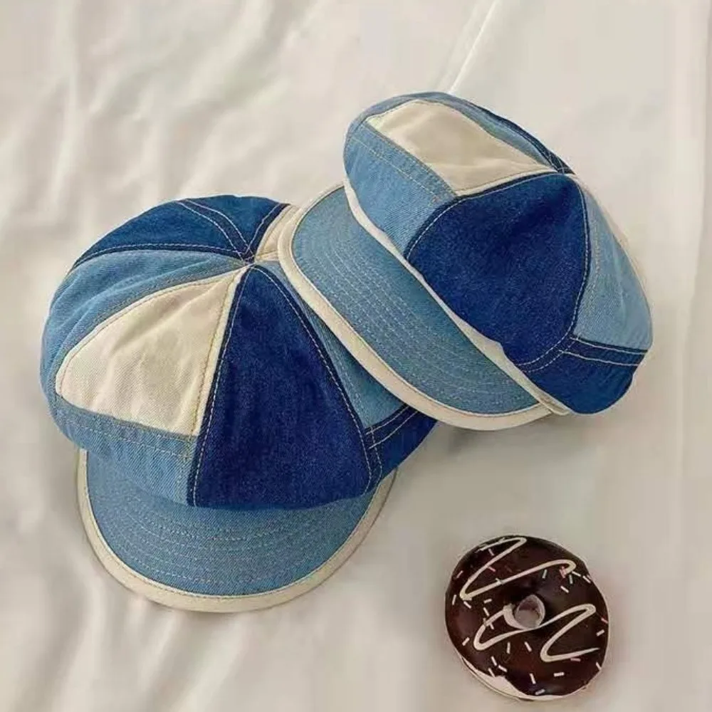 

Ретро-Кепка с пуговицами, хлопковая восьмиугольная кепка Ins, кепка газетчика в уличном стиле, винтажные британские береты для школы