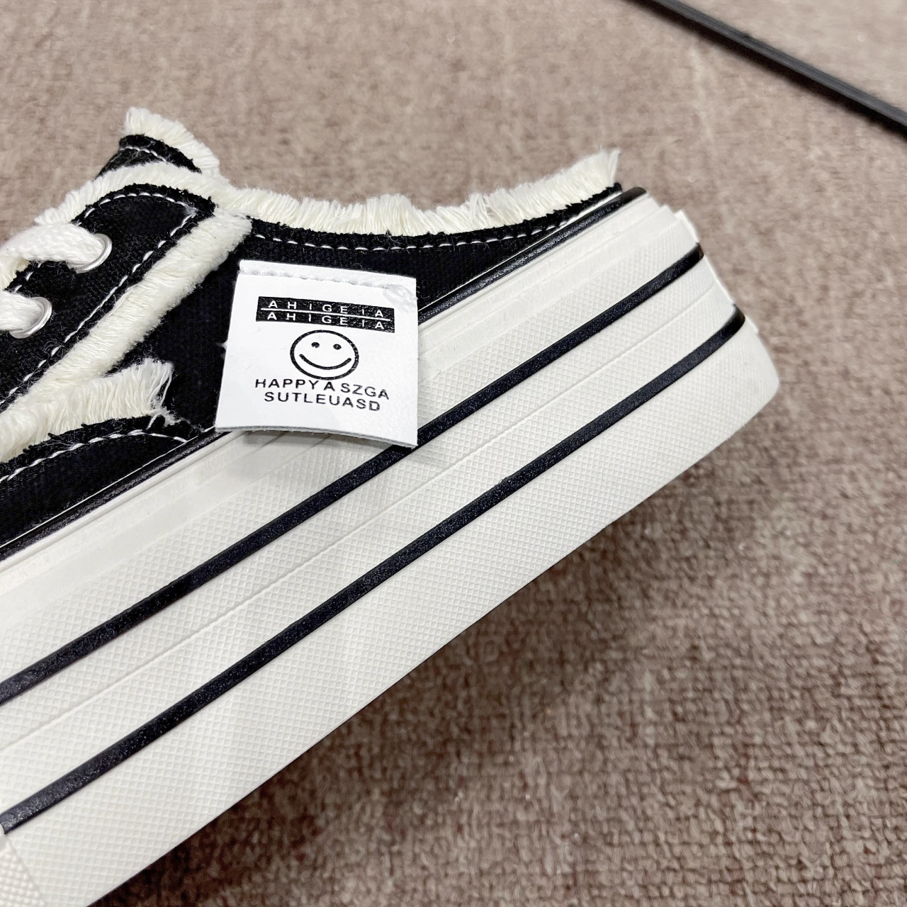 2026 Neue Damen-Mode Canvas Halbslipper Atmungsaktive Freizeitschuhe Sportliche Schuhe mit Dicker Sohle Vulkanisierte Schuhe Zapatos Mujer 35-40 – Detail 7