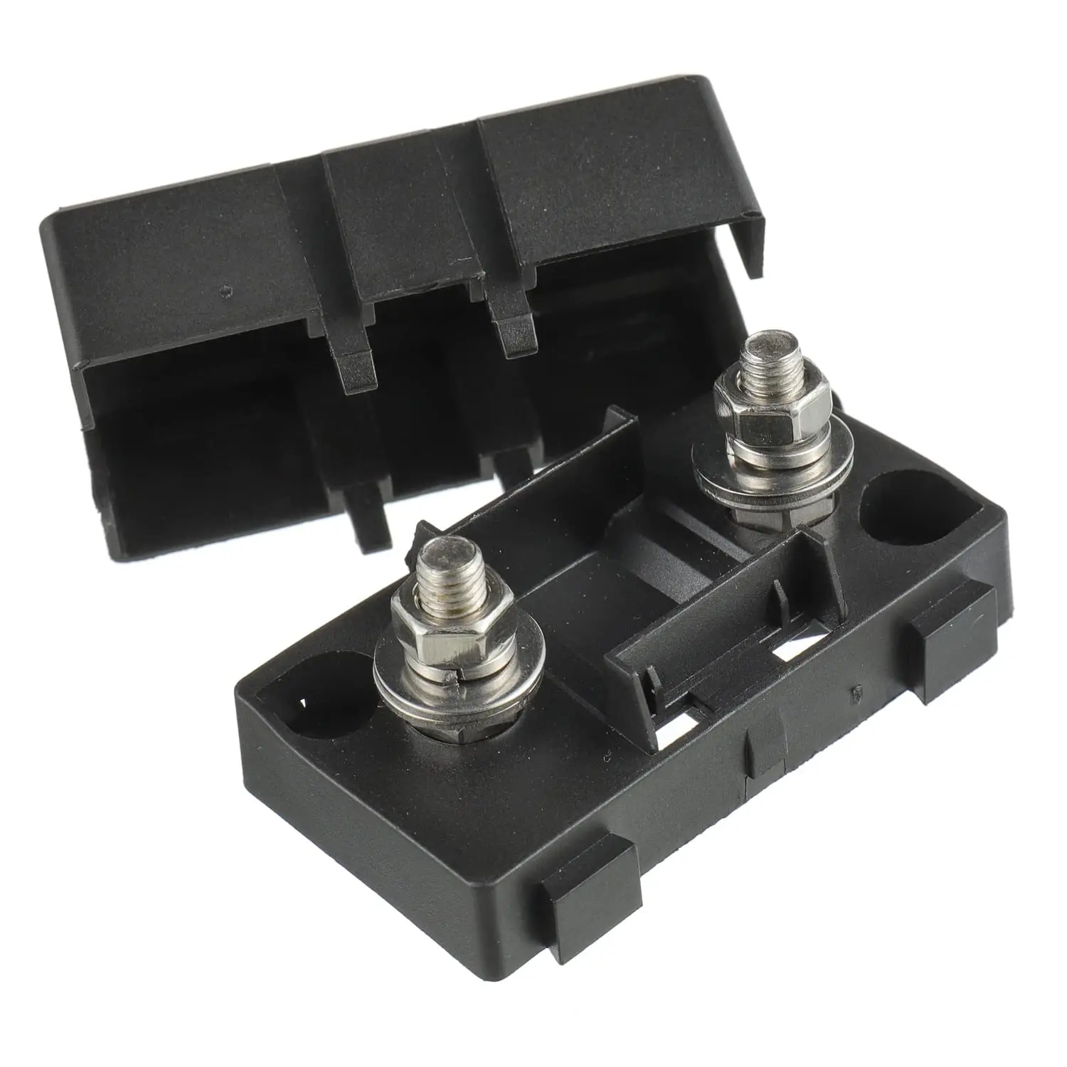 Heavy Duty ANS Midi Fuse Holder with Unbreakable Base Plastic Auto Replacement Part for Car RV Forklift