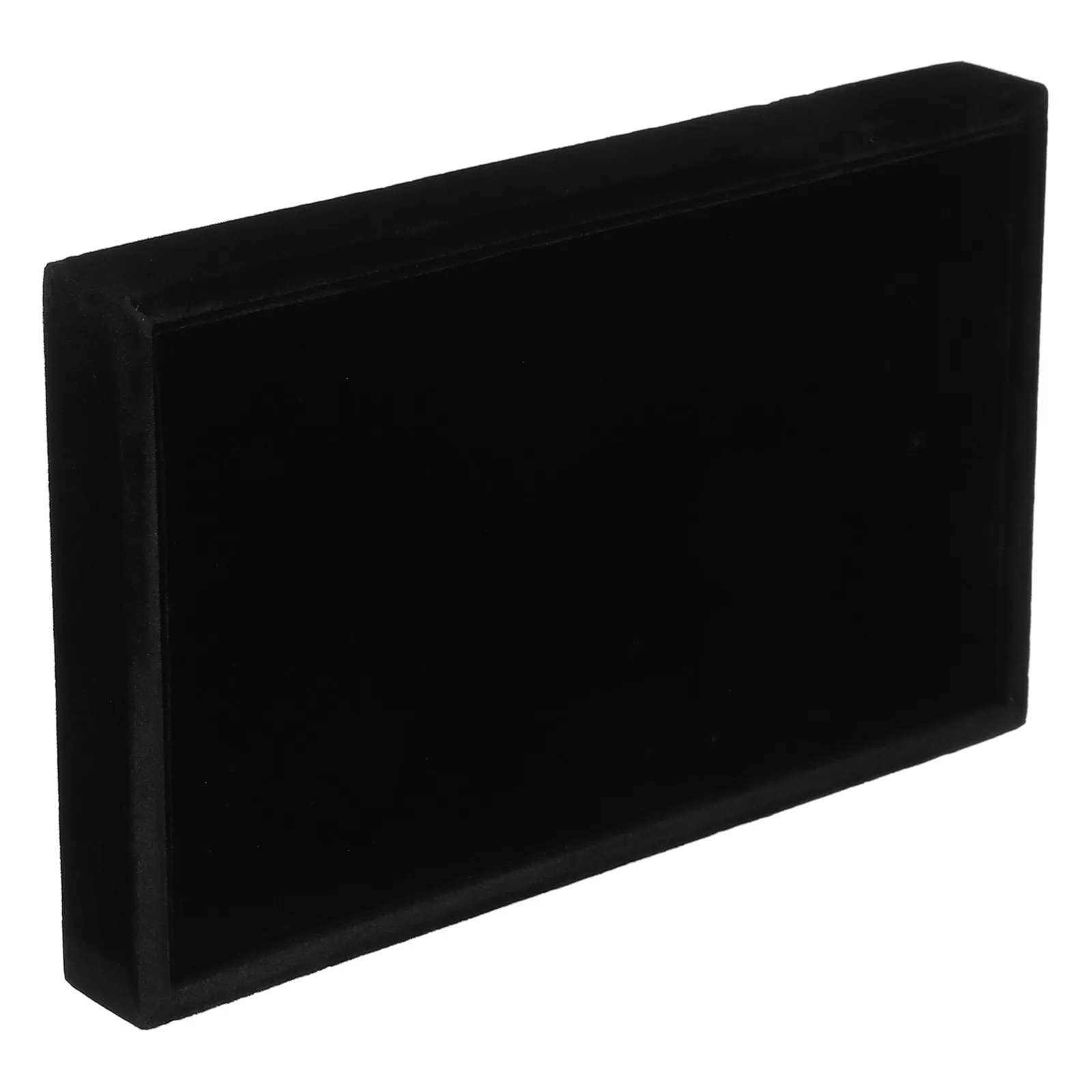 

Jewelry Display Plate Bracelet Organizer Earring Trays Storage Flat Open Tray Stackable Necklace Pendant Ring Holder