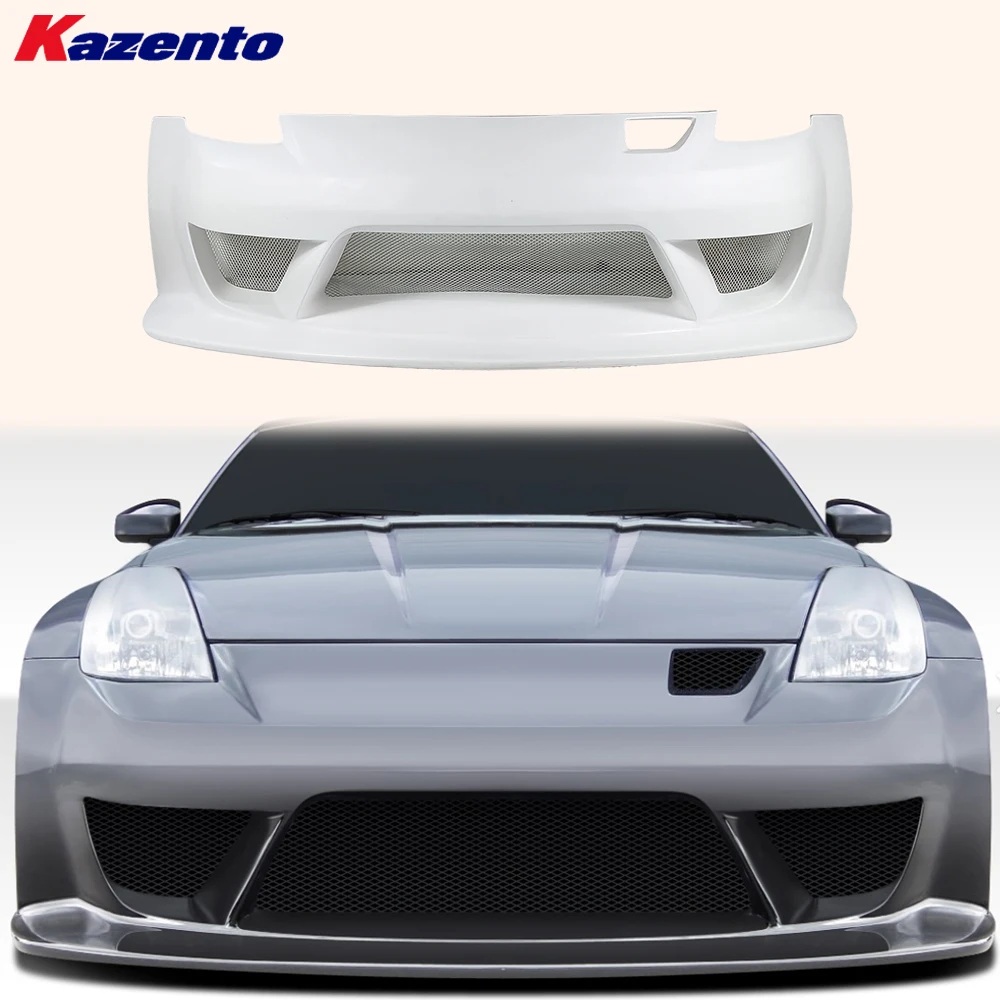 

Для Nissan 2003-2008 Z33 350Z VTX стиль стекловолокна FRP неокрашенный корпус переднего бампера (перевозка океана выгодно, добро пожаловать на побег)