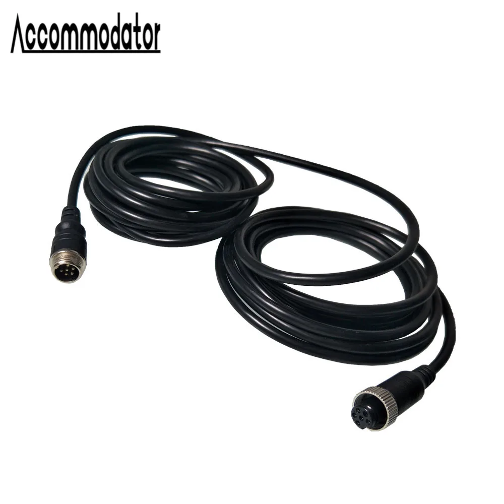 5m aviation head 6-core surveillance network camera extension cable car aviation head double shielding semi-trailer aviation cab