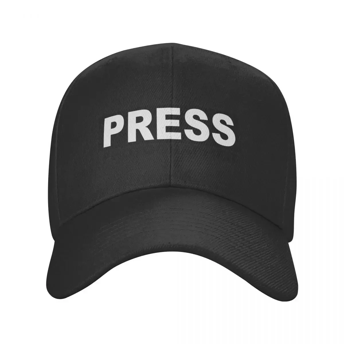 Press Photographer ID Baseball Cap Sunscreen Golf Hat Man Women Beach Fashion Men's