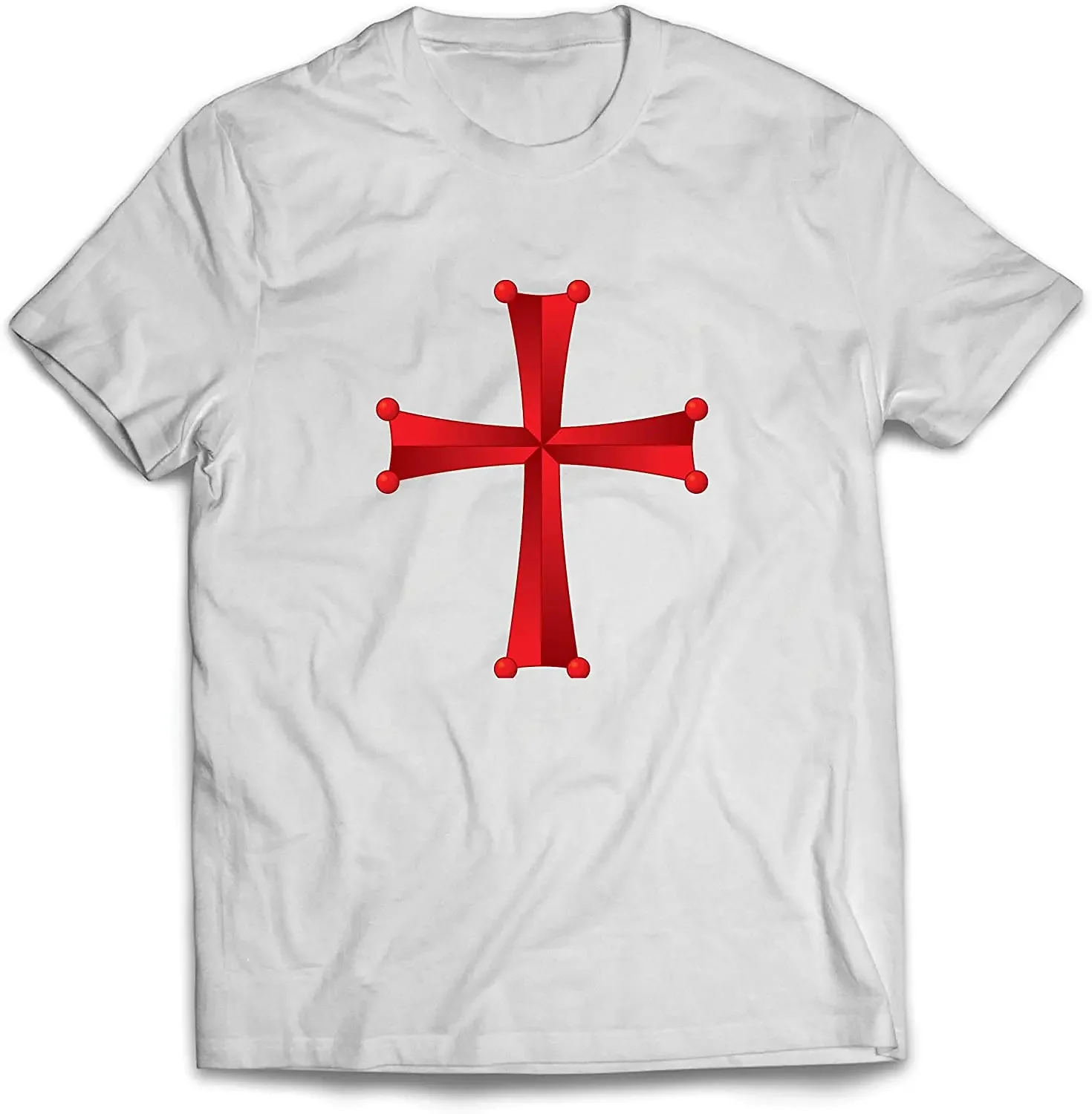 Order of Solomon's Temple - The Knights Templar Cross T-Shirt 100% Cotton O-Neck Short Sleeve Casual Mens T-shirt Size S-3XL