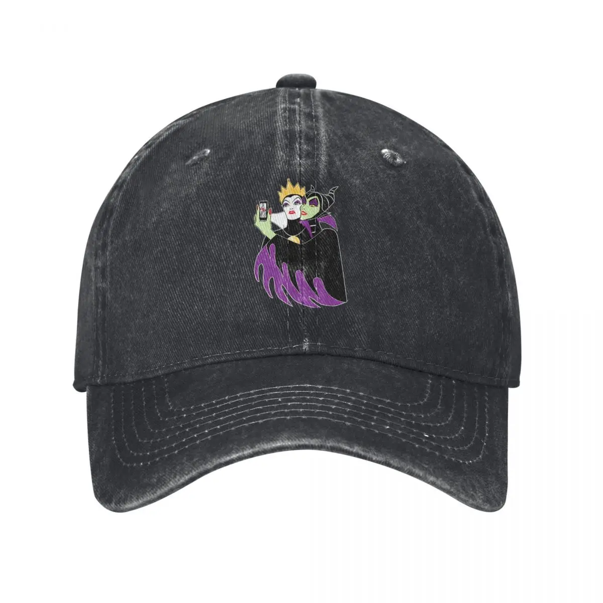 Pure Color Dad Hats Wicked Selfie Women's Hat Sun Visor Baseball Caps maleficent mistress of evil Peaked Cap