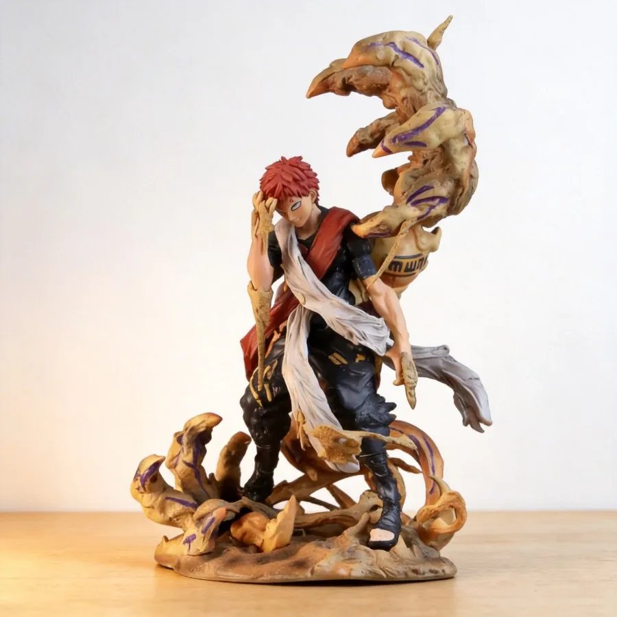 

Фигурка Наруто Гаара «Железная завеса», 31 см, большая коллекционная модель-статуэтка, украшение для рабочего стола, подарок для мальчиков