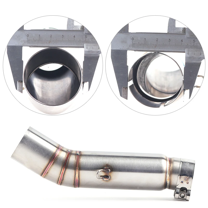 CBR 500 300 Motorcycle Exhaust Contact Middle Pipe Connector For HONDA CBR500R CBR 300 CBR300 2012 - 2015 Muffler