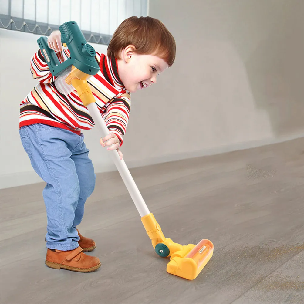 

1Set Pretend Play Vacuum Cleaner Simulation Children Toddlers Role Play Home Cleaning Appliance Interactive Educational