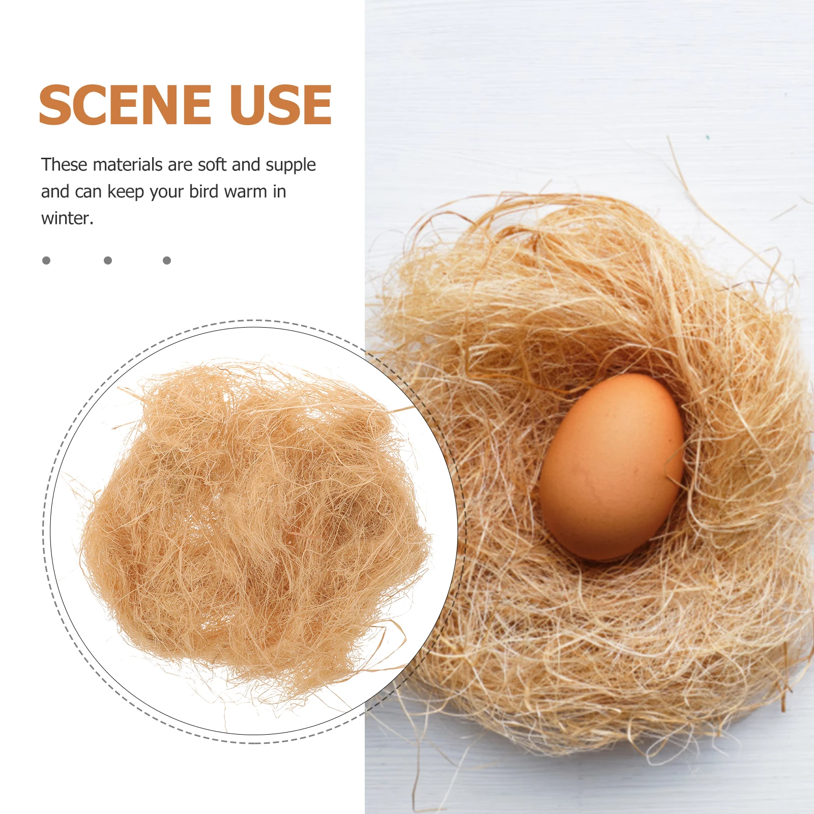 

Natural Raffia Material For Birds Small Animals Comfortable Safe Bedding Hamsters Rabbits Guinea Pigs Parrots House Supplies