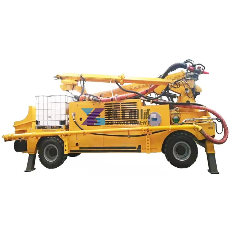 Maximum Shotcrete 30m3/h Automatic Pumping Concrete Spraying Machine for Tunnel Construction