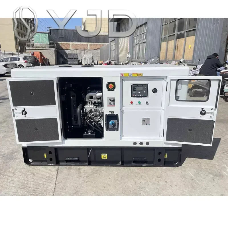 Factory Direct 25KVA 20KW ATS ISU ZU Engine 50/60Hz Silent Type Generator Auto Start 24hr Fuel Tank Remote 230V