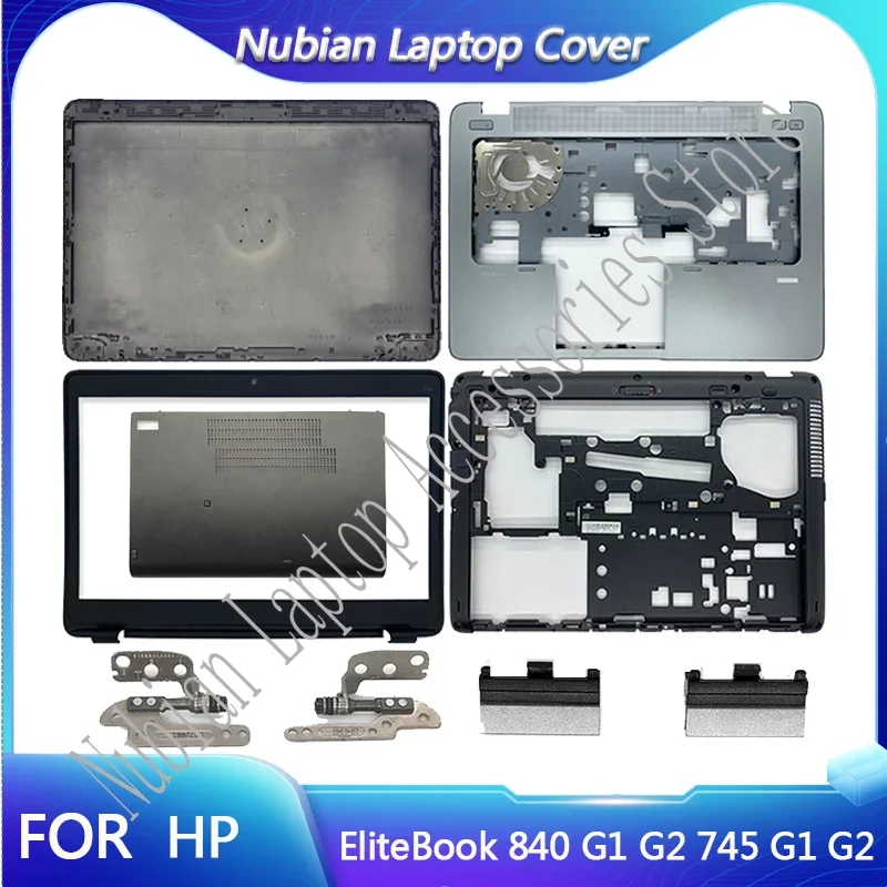 

New For HP EliteBook 840 G1 G2 745 G1 G2 LCD Back Cover/Front Bezel/Hinges/Palmrest/Bottom Case Door Cover 779682-001 730949-001