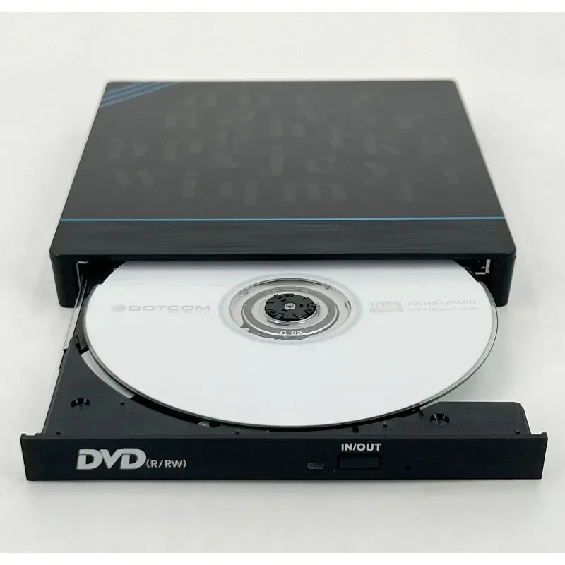 External CD/DVD Drive USB 3.0 Type-C 6 in 1 DVD Drive PlayerOptical Drive With SD/TF & USB3.0 Slots Optical Drives For PC Laptop