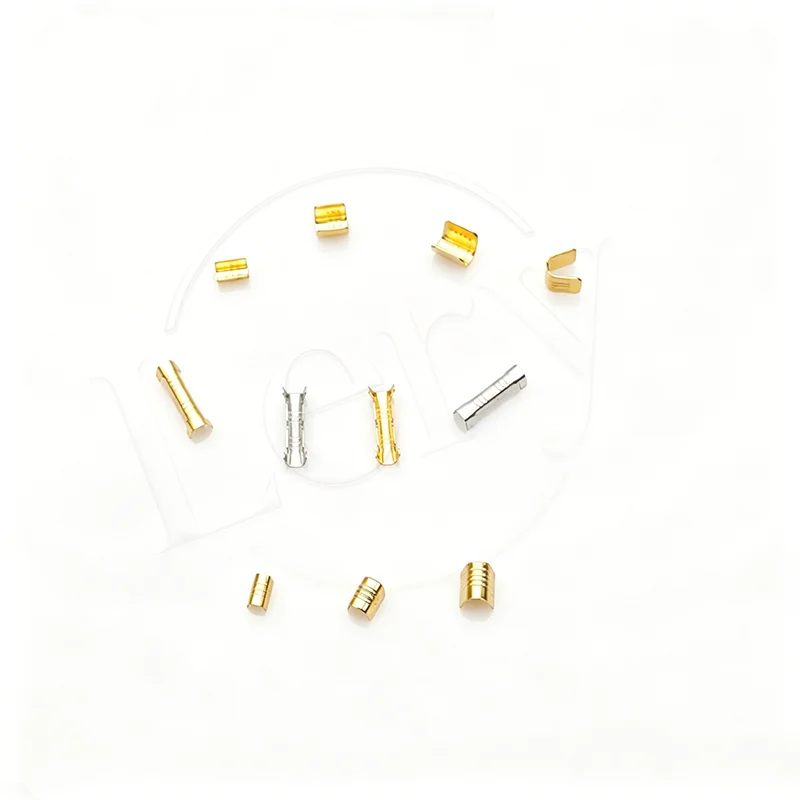 100Pcs DJ454A/B/C U-Shaped Copper Wire Crimps Terminal Cold Pressing Connectors Docking Wire Connectors For Wire Tab TerminDJ453