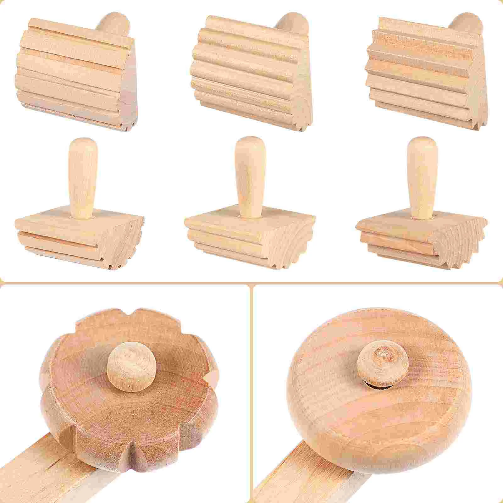 Plasticine Tools Model Kits Clay Modeling Wooden Accessories Molding Pottery Carving Mason Child