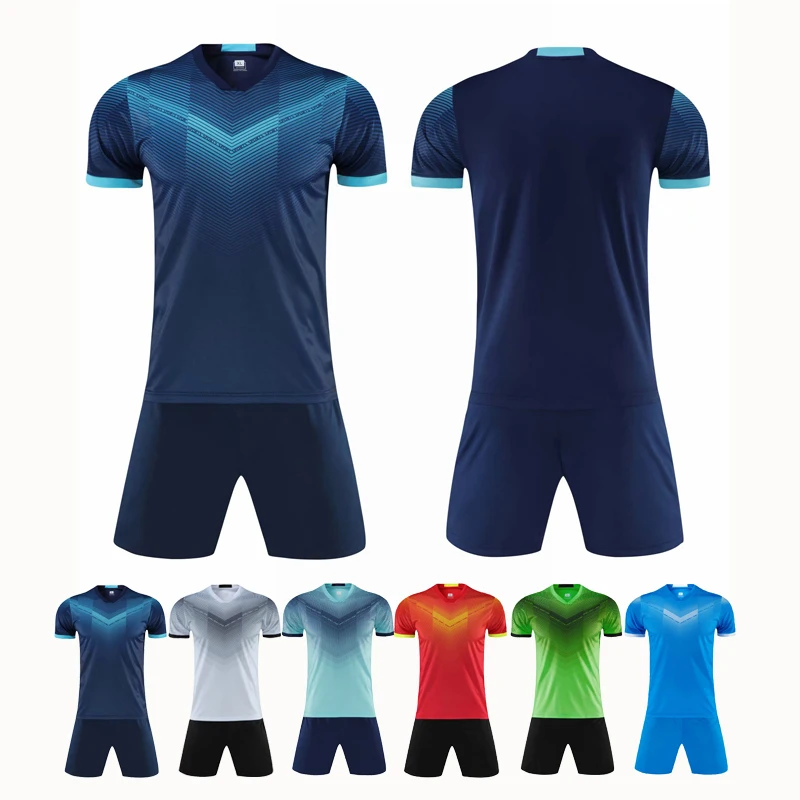 Football uniform Football training clothing Summer sweatshirt Adult and Kids Soccer Clothes Sets Short Sleeve sportswear