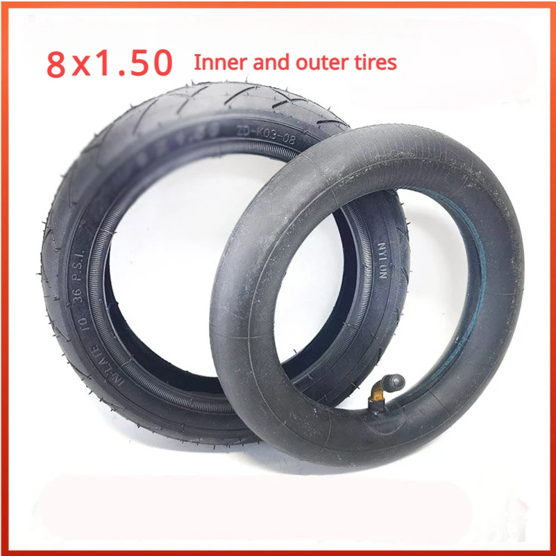 8x1.50 8 1/2x1.5Tire Is Applicable To Electric Scooter Baby Stroller Baby Stroller 8 Inch 8 1/2*1.5