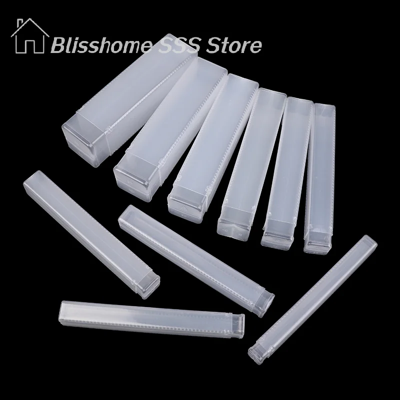 【S】5Pcs Drill Bit Packaging Box Milling Cutter Box Square Packaging Box Storage Boxes Telescopic Box Ideal For Milling