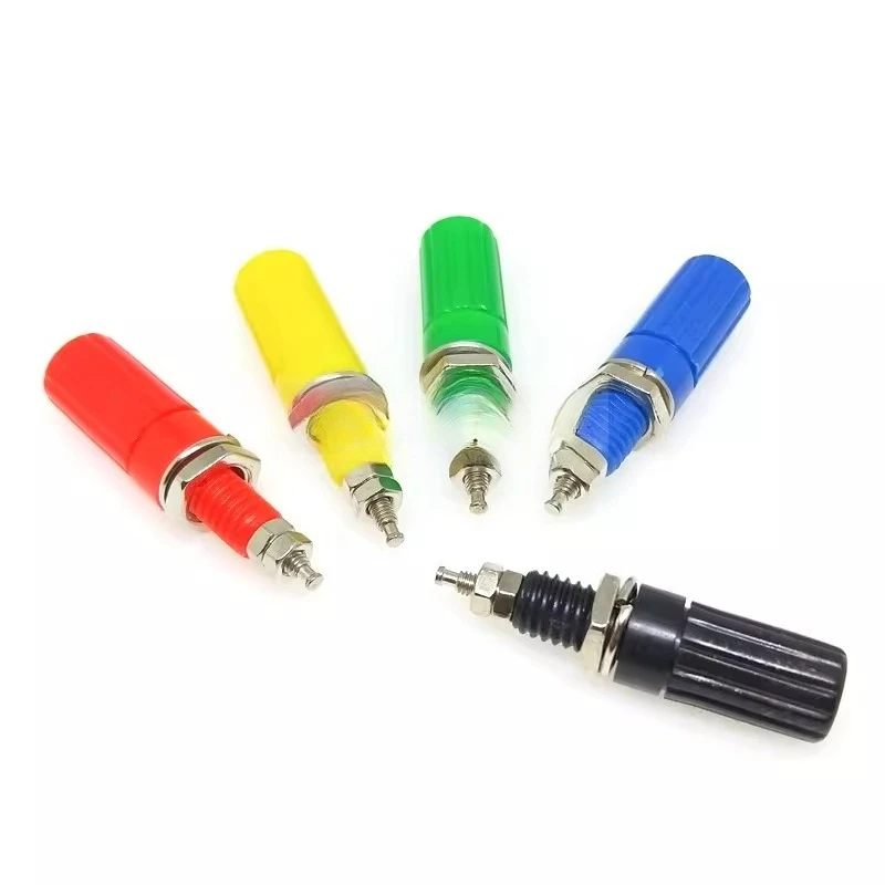 M3*45 terminal block 4mm banana socket audio panel socket instrument terminal block amplifier terminal block 4pcs