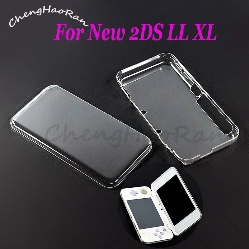 Подходит для Nintendo New2DS XL Crystal Case 2DSLL Разделенный защитный чехол для ПК 2DSXL Защита