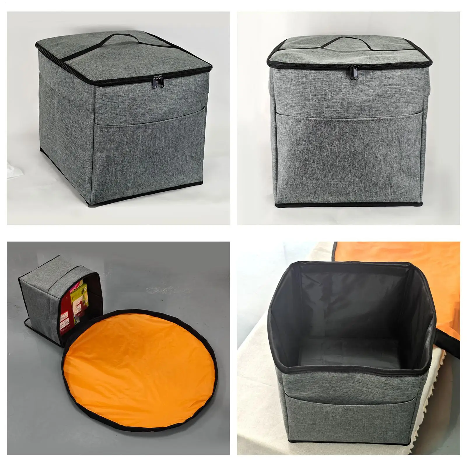 

Kids Toy Organizer Foldable Space Saving Large Capacity Container Toy Storage Bags With Zipper For Building Blocks Dolls Boys