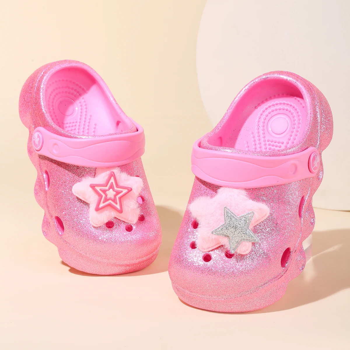 Kids' Glitter Clog, Lightweigh - đánh giá và giá Espadrille Slip On