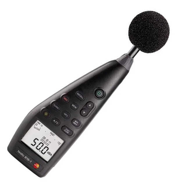 New Genuine Testo 816-1 Sound Level Meter Portable Datalogger Noise Measuring Instrument