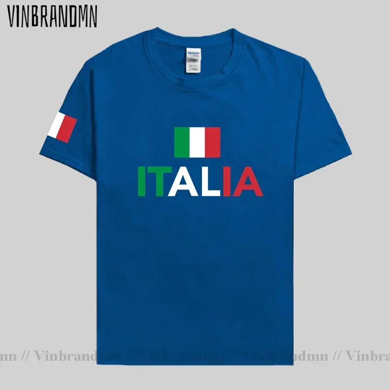Italy Flag T Shirts Italia Italian ITA mens T Shirt men T-shirt New Streetwear Clothing Sportswear Tracksuit Nation Flag Tshirt