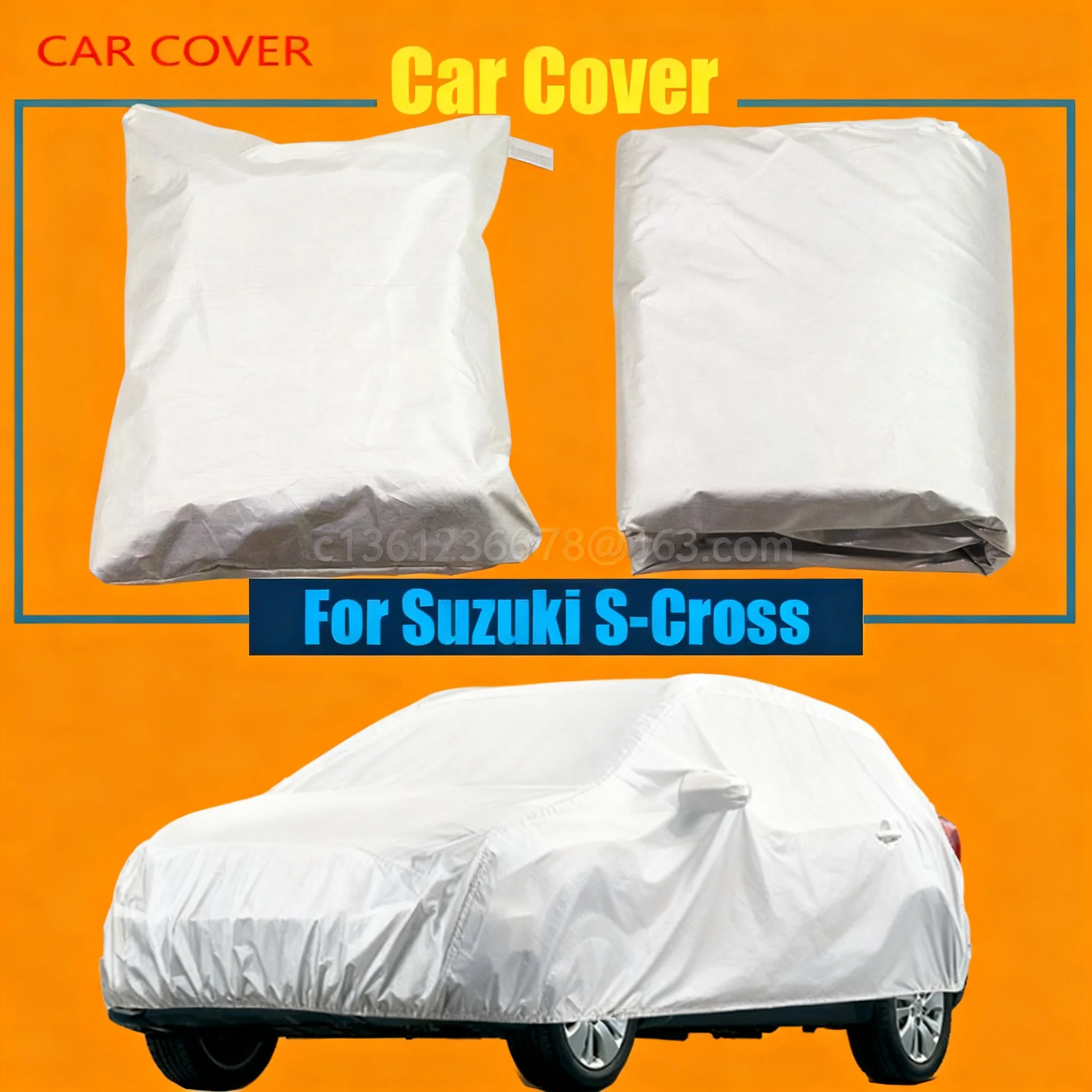 

Наружный автомобильный чехол с защитой от ультрафиолета, защита от дождя и снега, Suzuki S-Cross, специальный автомобильный чехол, защита от солнца