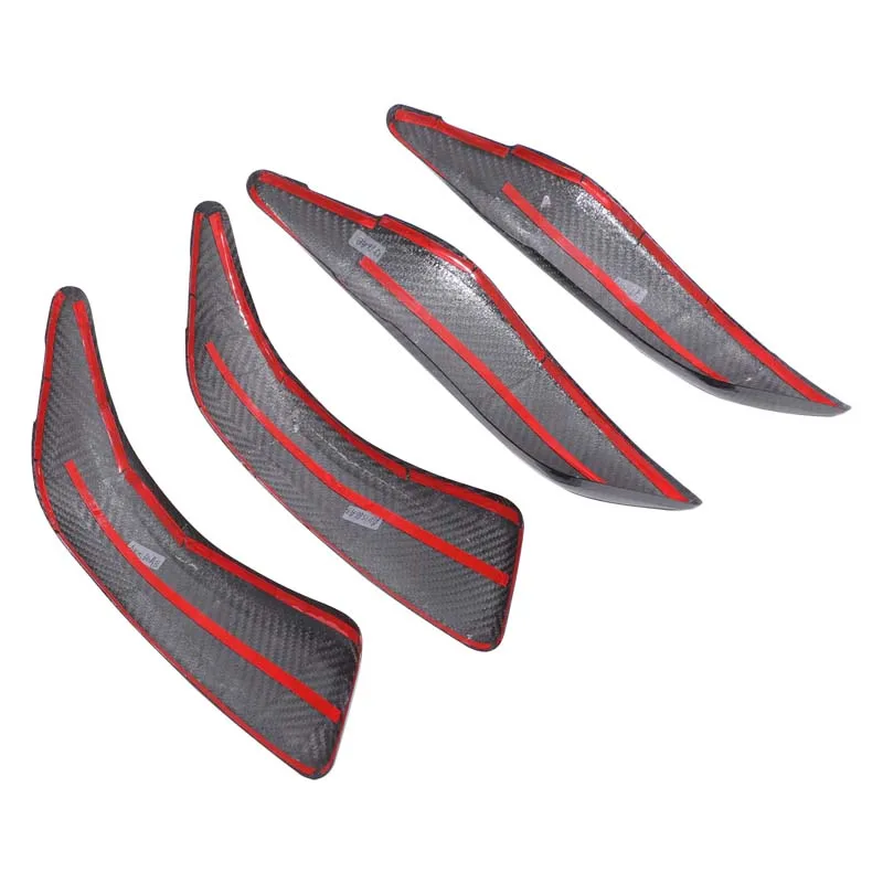Inner Door Handle Cover Trim Sticker Real Carbon Fiber Car Door Armrest Protector Cover For BMW 1 2 Series F20 F21 F22 2012-2018 view 6